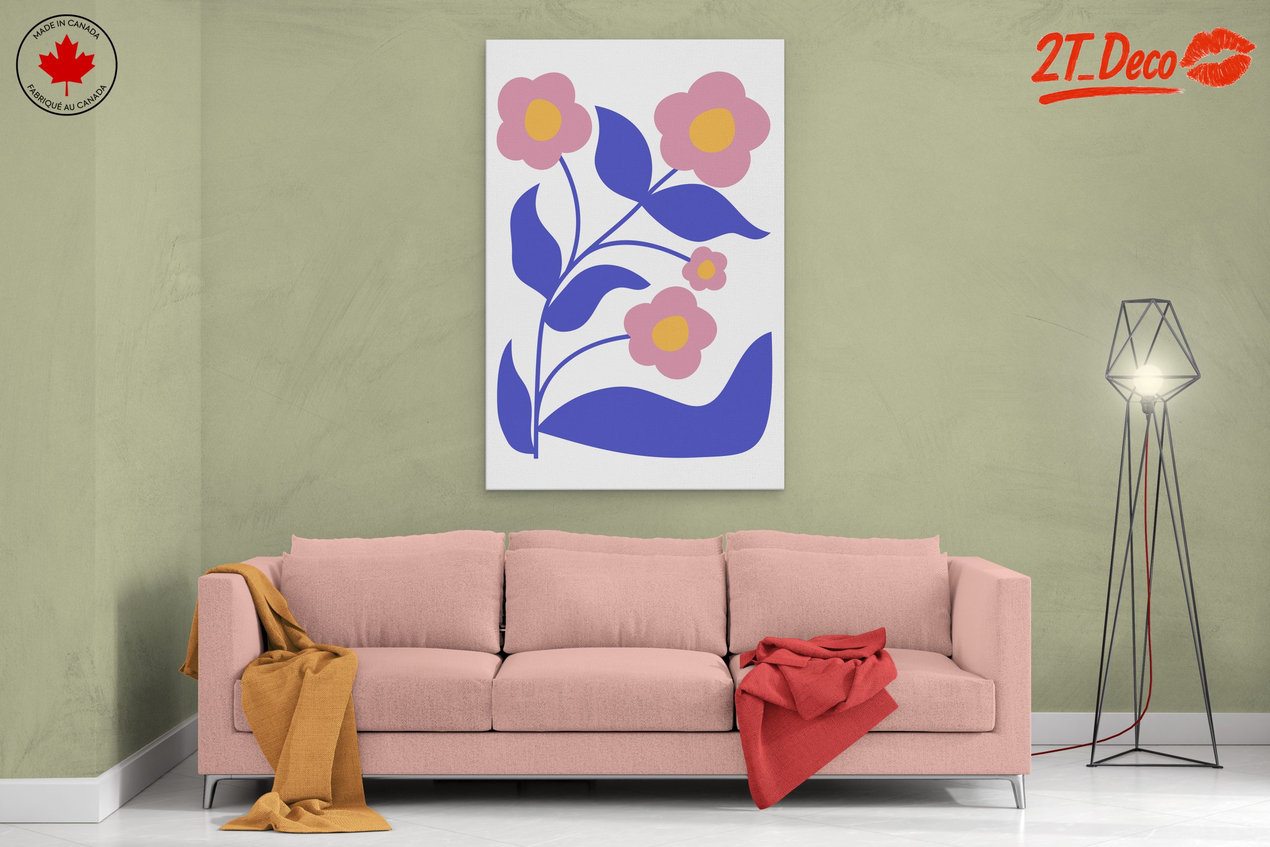 Stylized Floral Botanical Art 7 - Image 2