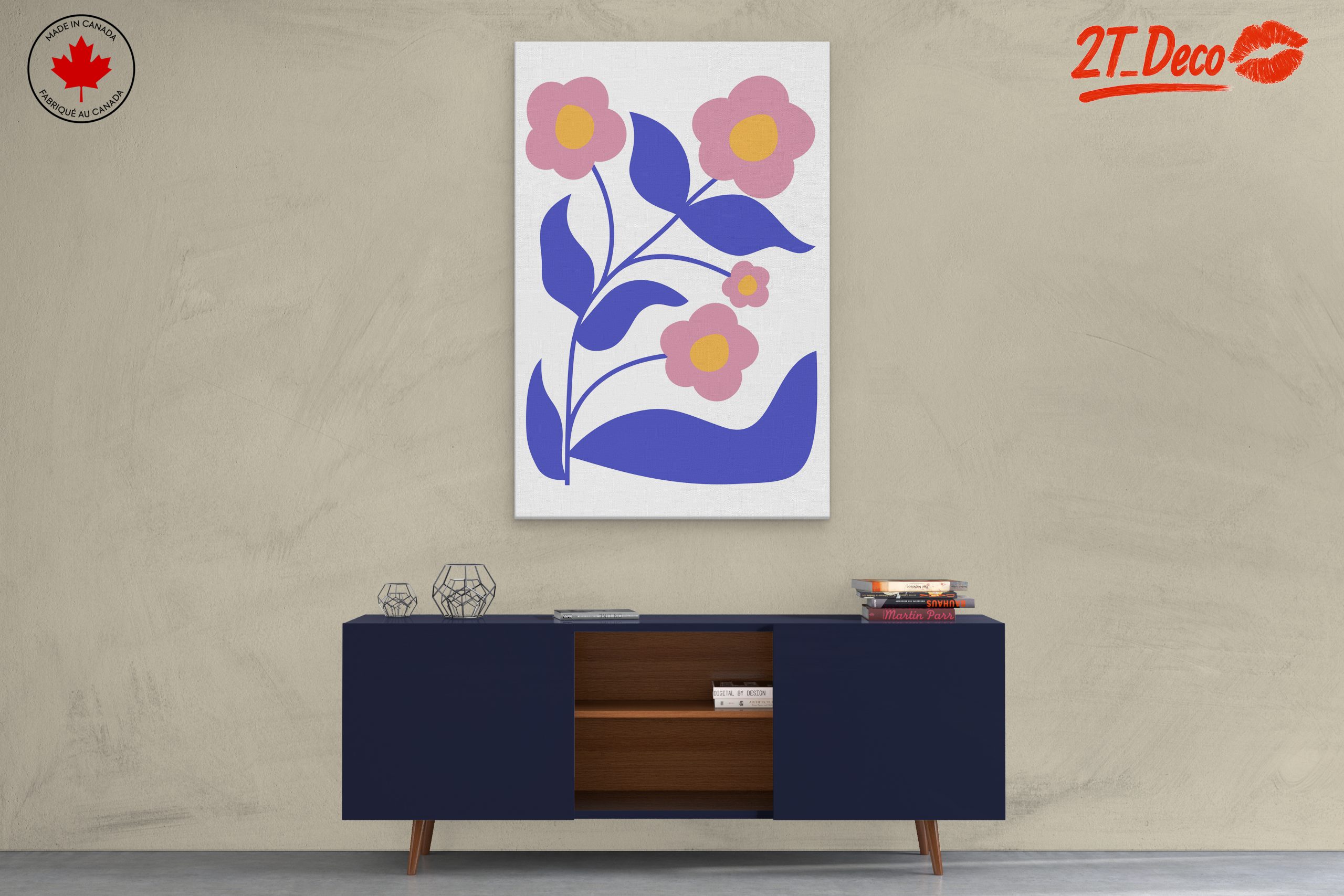 Stylized Floral Botanical Art 7 - Image 3