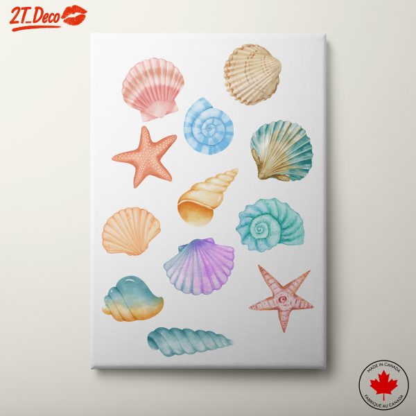 Colorful Abstract Marine Life Art