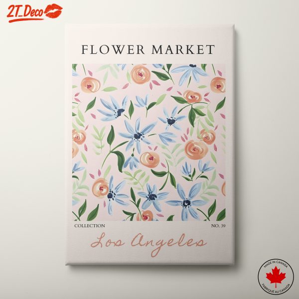 Flower Market Artwork of Los Angeles