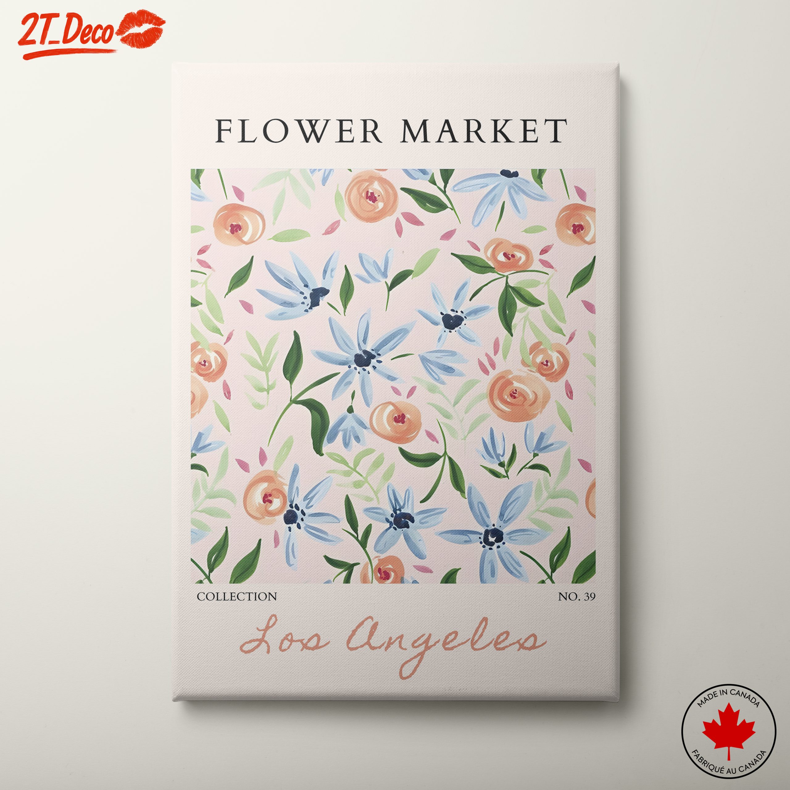Flower Market Artwork of Los Angeles