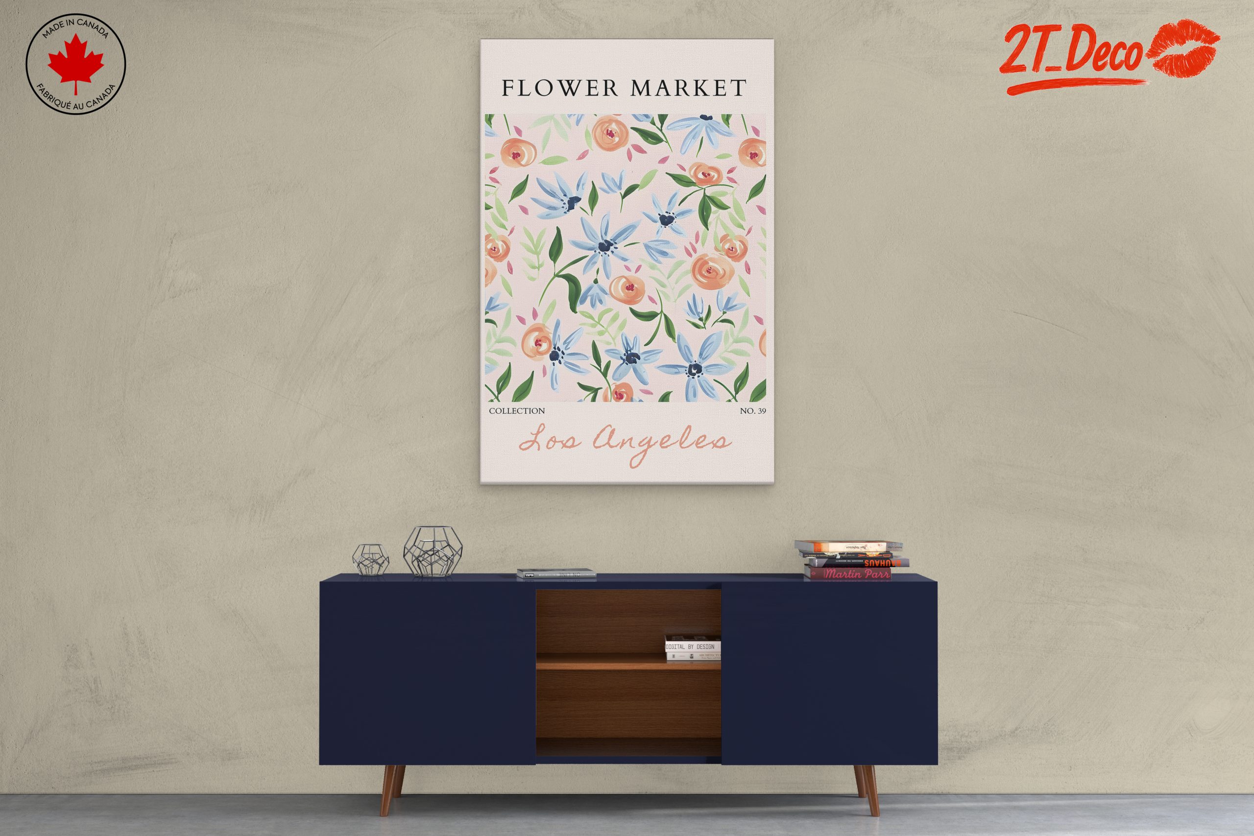 Flower Market Artwork of Los Angeles - Image 3