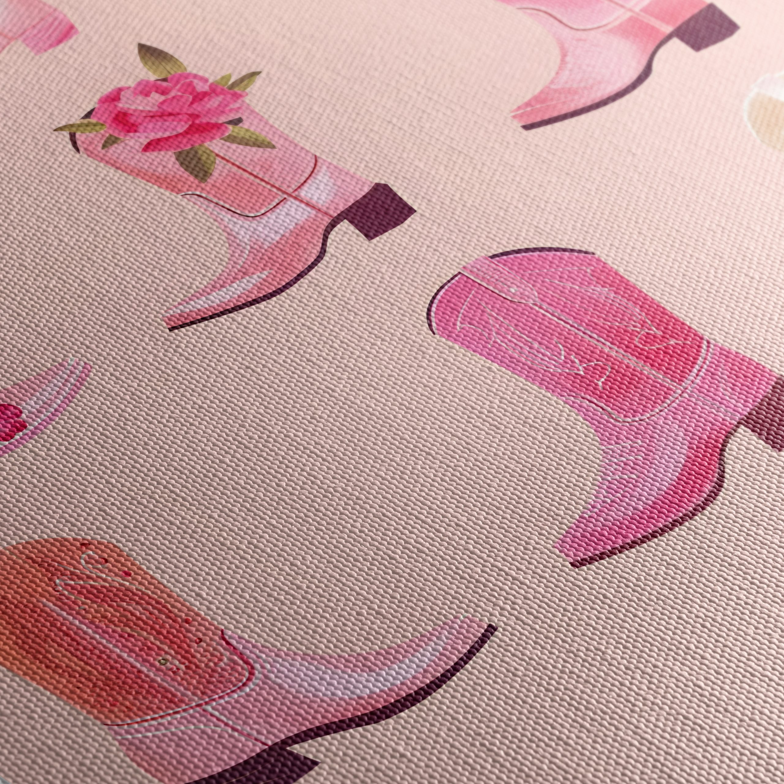 Floral Cowboy Boot Decor for Colorful Spaces - Image 5
