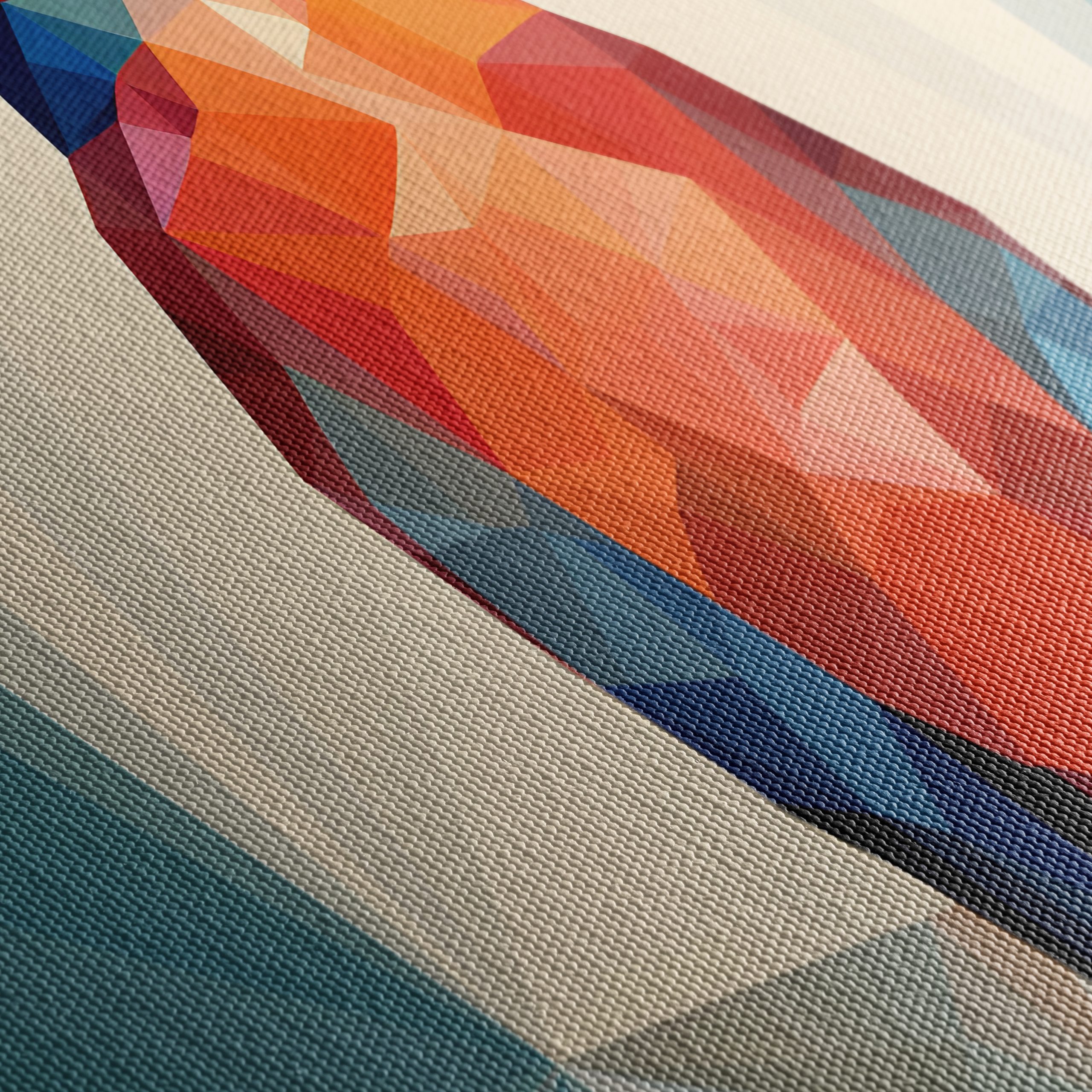 Colorful Geometric Bird Art - Image 5