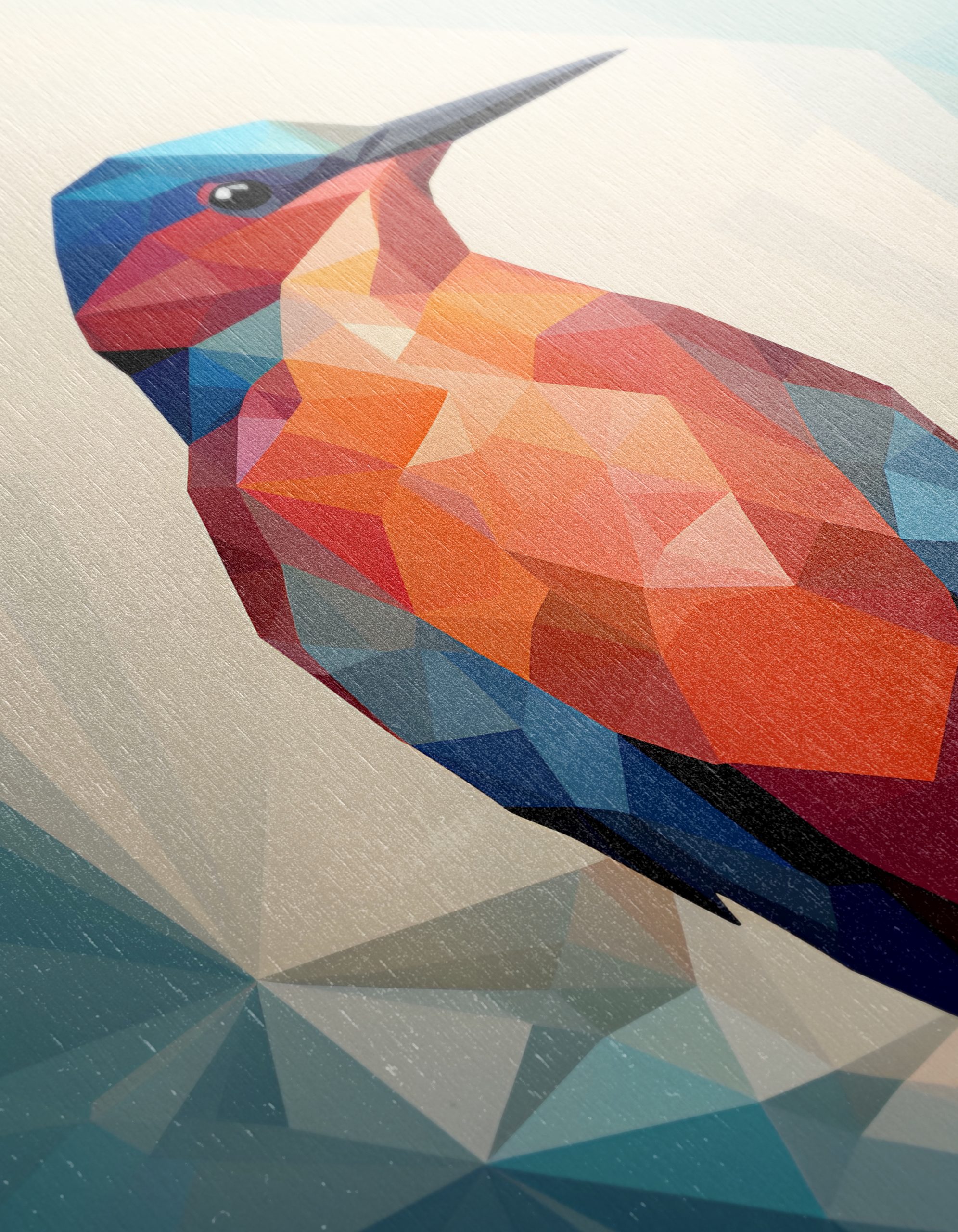 Colorful Geometric Bird Art - Image 12