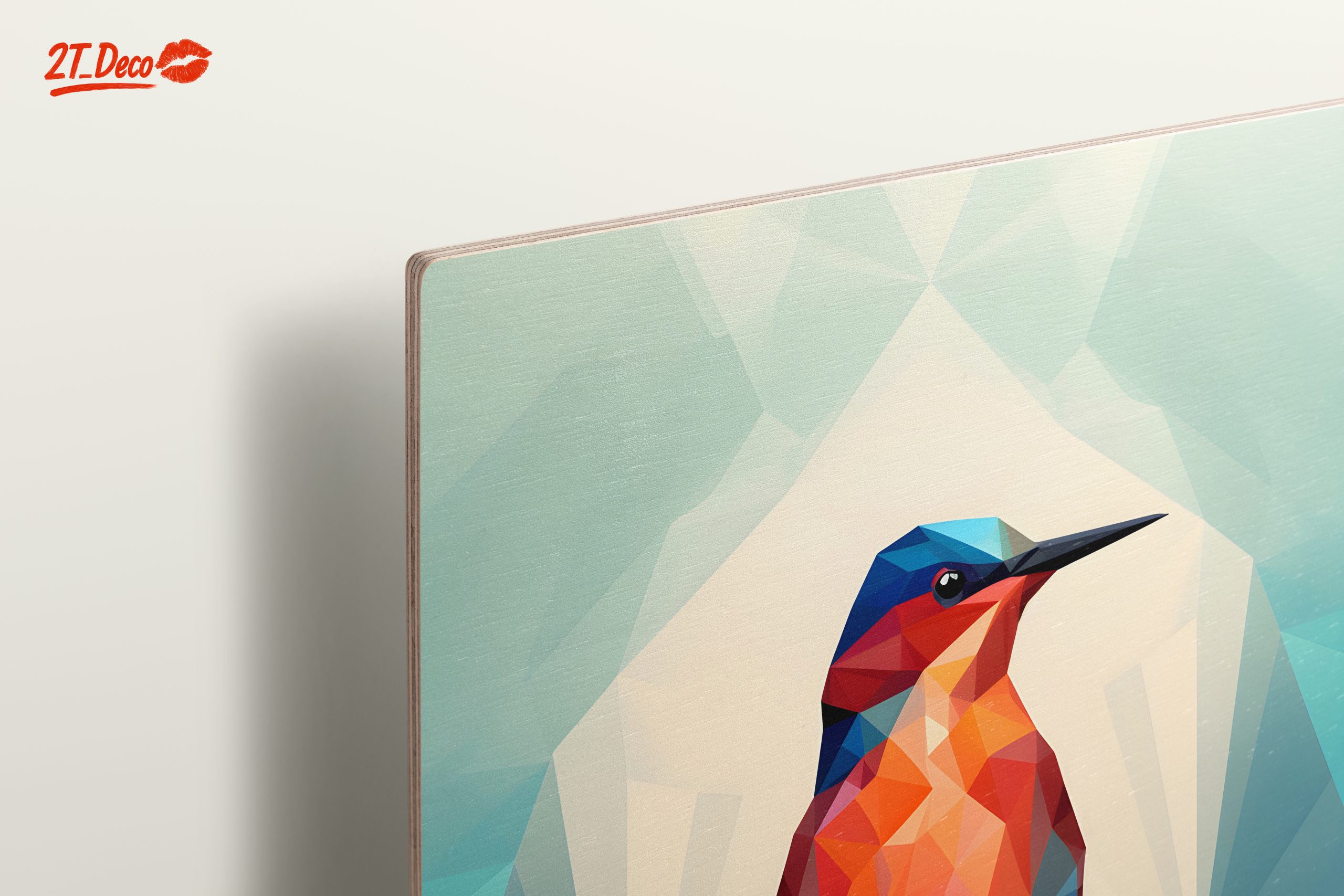 Colorful Geometric Bird Art - Image 15