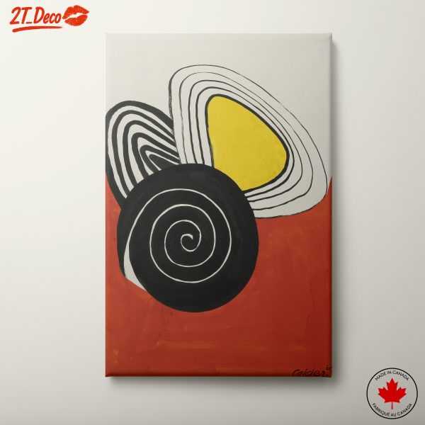 Bold Modern Abstract Figure Artwork
