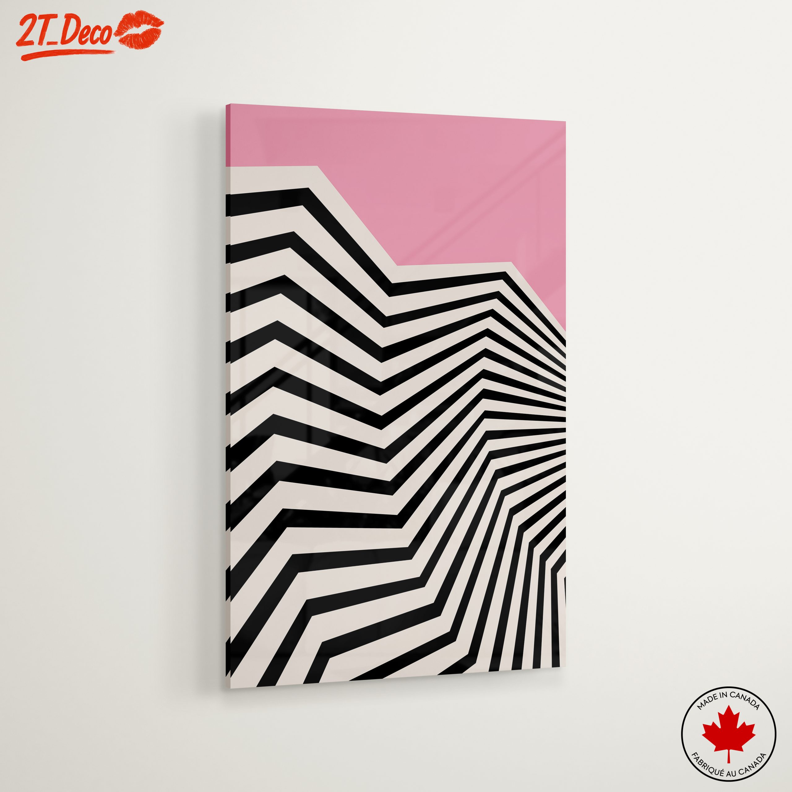 Stylish Geometric Abstract Art With Bold Lines - Image 6