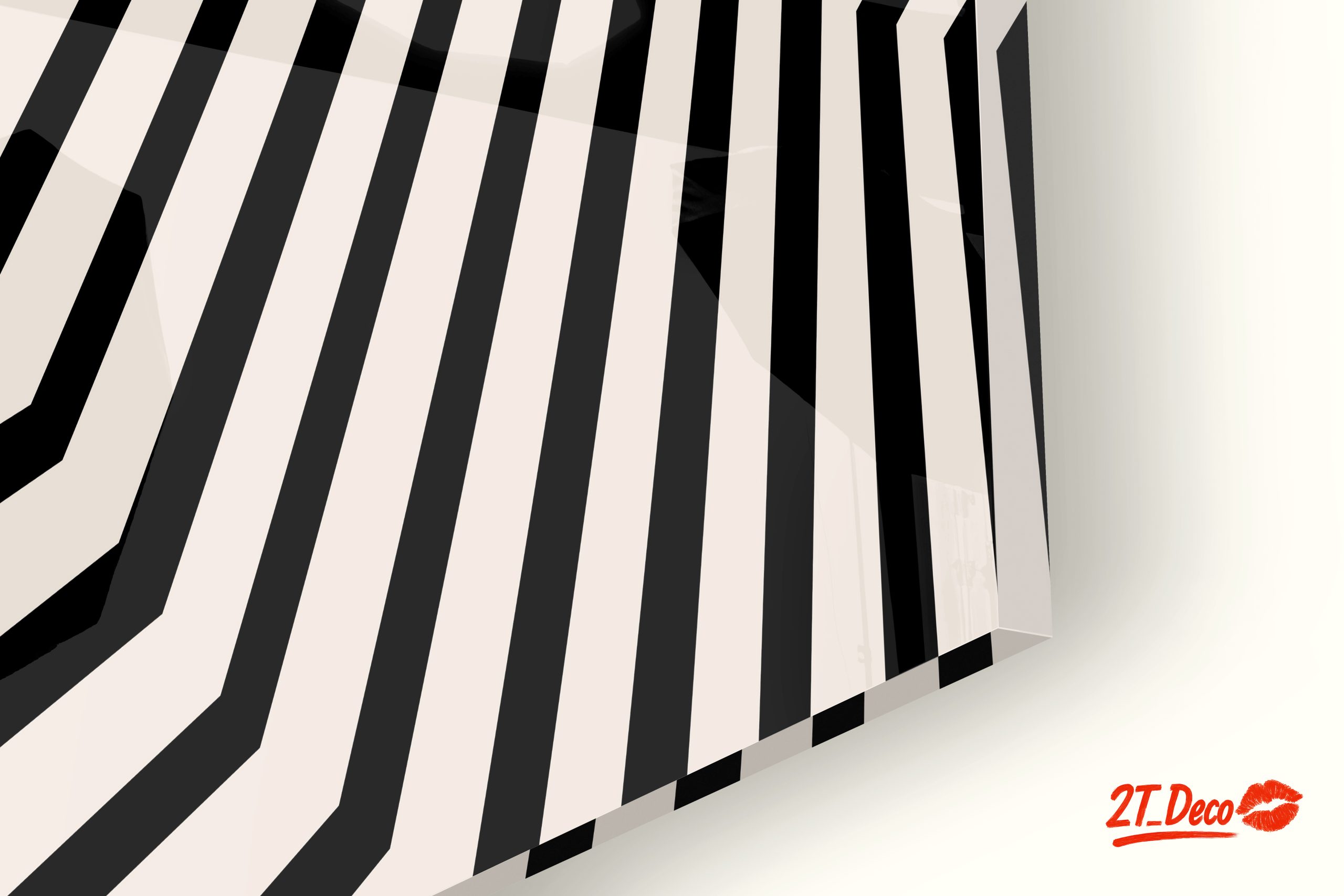 Stylish Geometric Abstract Art With Bold Lines - Image 9
