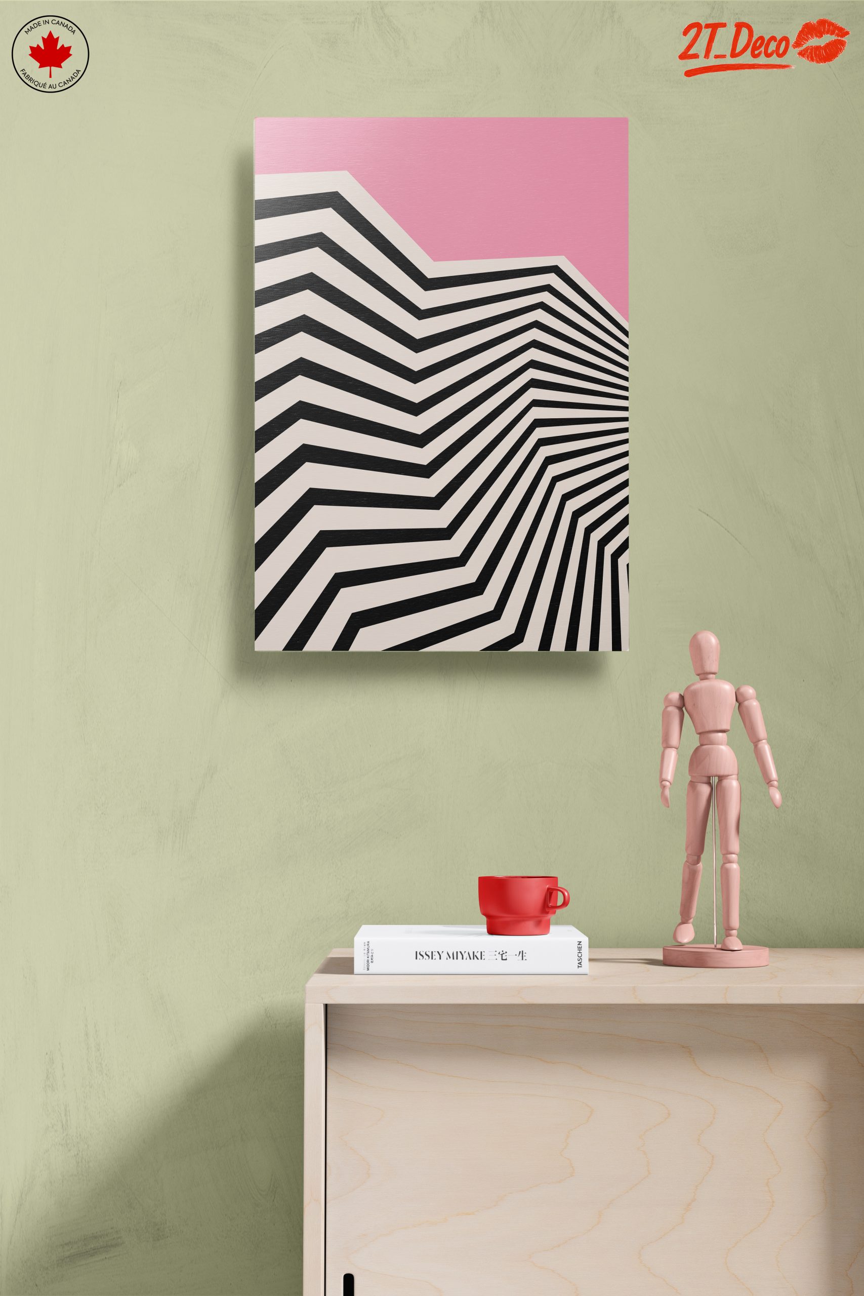 Stylish Geometric Abstract Art With Bold Lines - Image 14