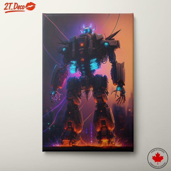 Futuristic Robot Character Artwork