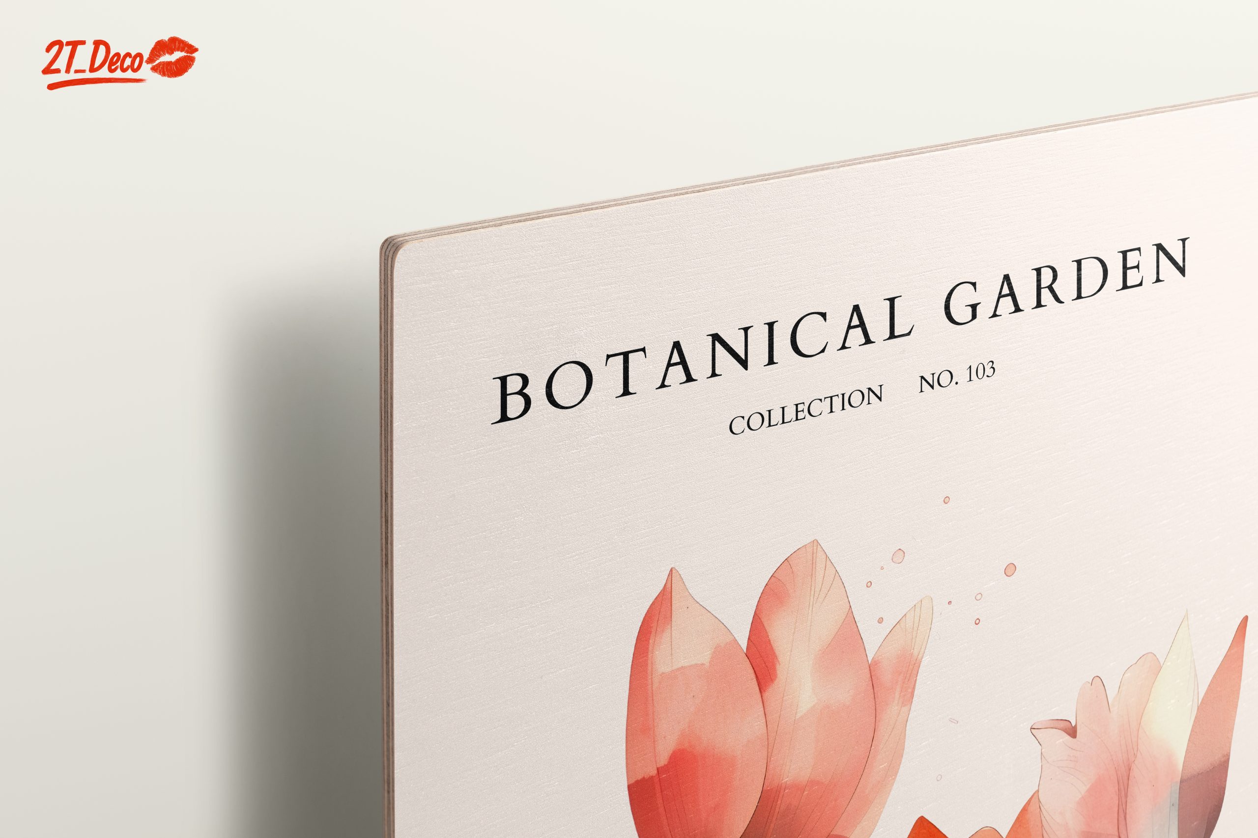 Delicate Botanical Garden Art with Tulips - Image 15