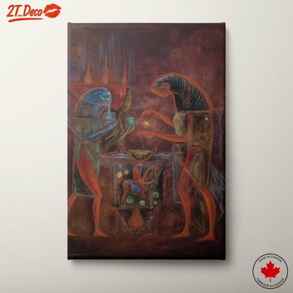 Surrealist Artwork of Nature and Fantasy Elements