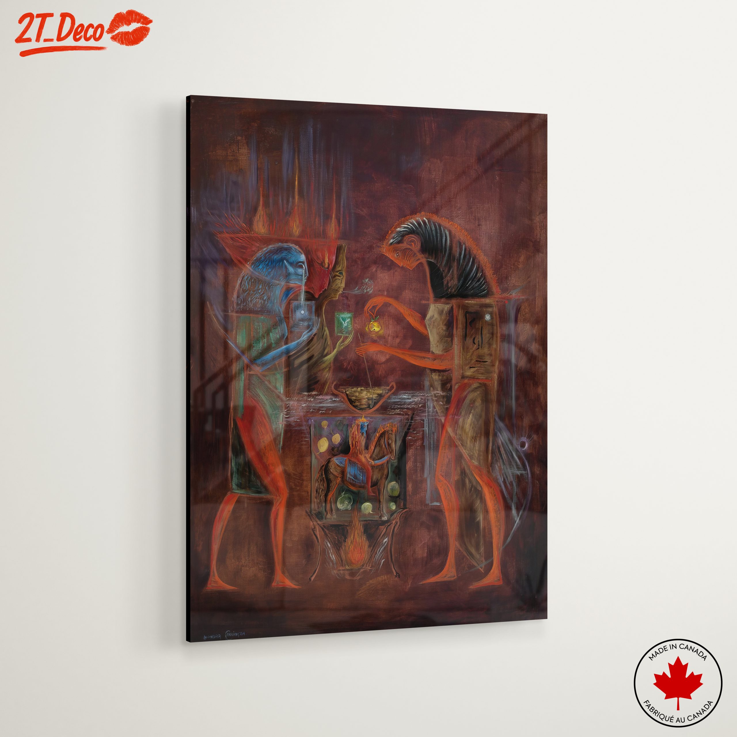 Surrealist Artwork of Nature and Fantasy Elements - Image 6