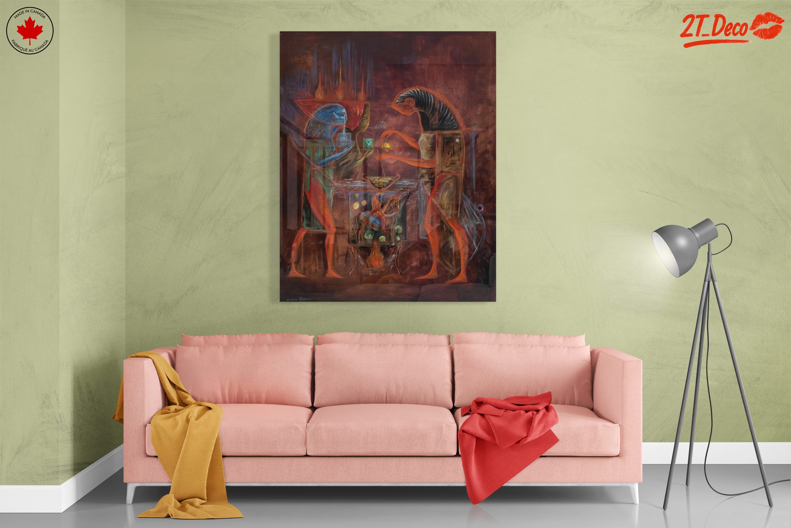 Surrealist Artwork of Nature and Fantasy Elements - Image 7