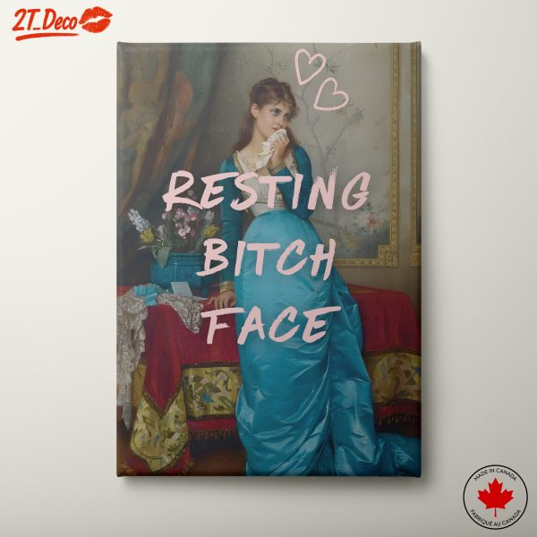 Resting Bitch Face - Contemporary Portrait