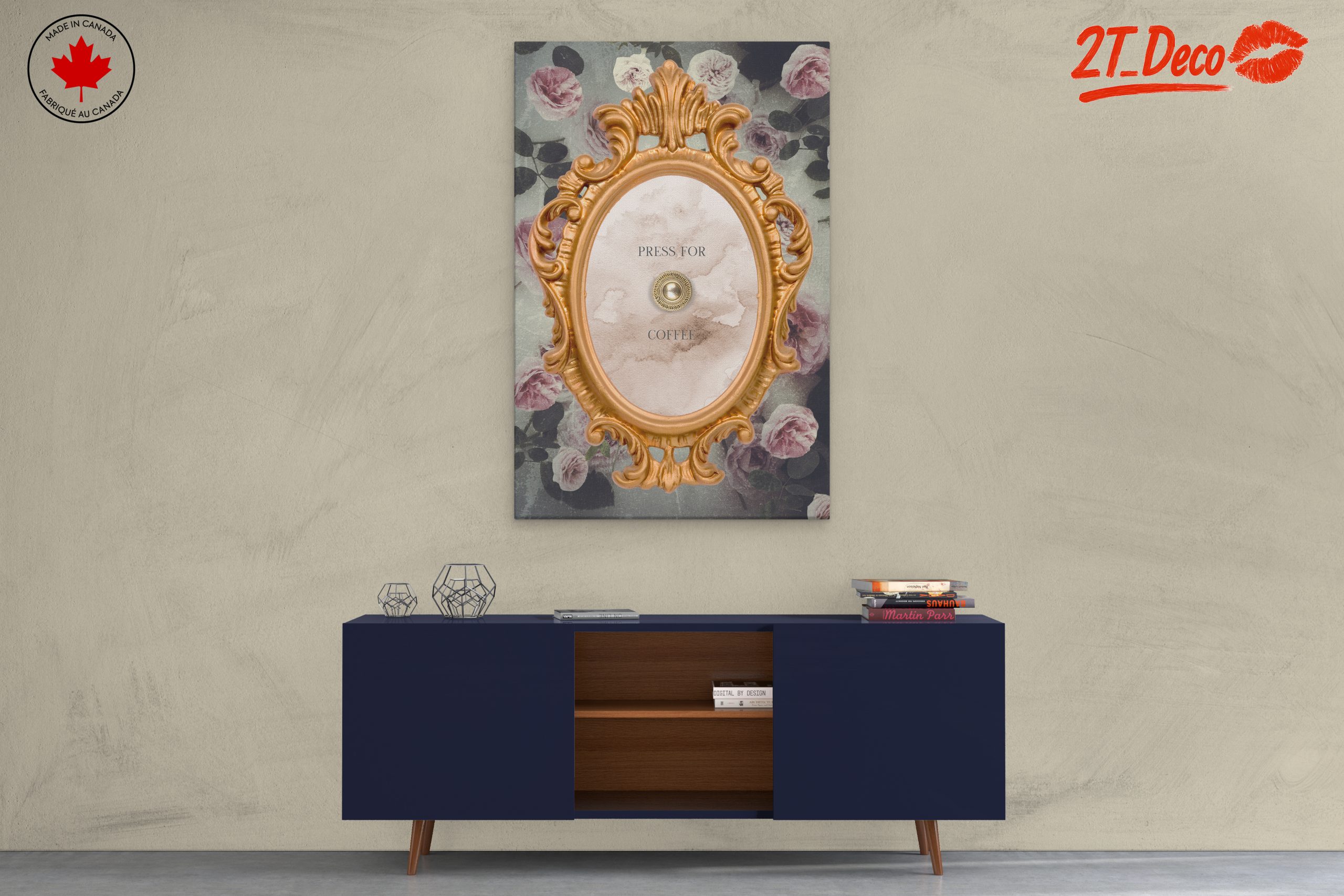 Press For Coffee Decorative Wall Art - Image 3