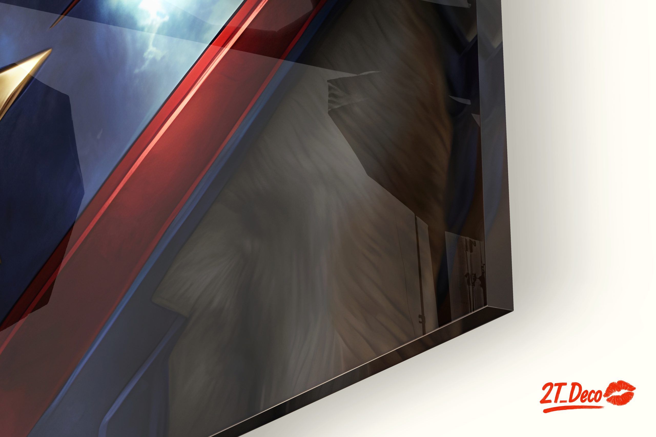 Heroic Dog Portrait with Comic Elements - Image 9
