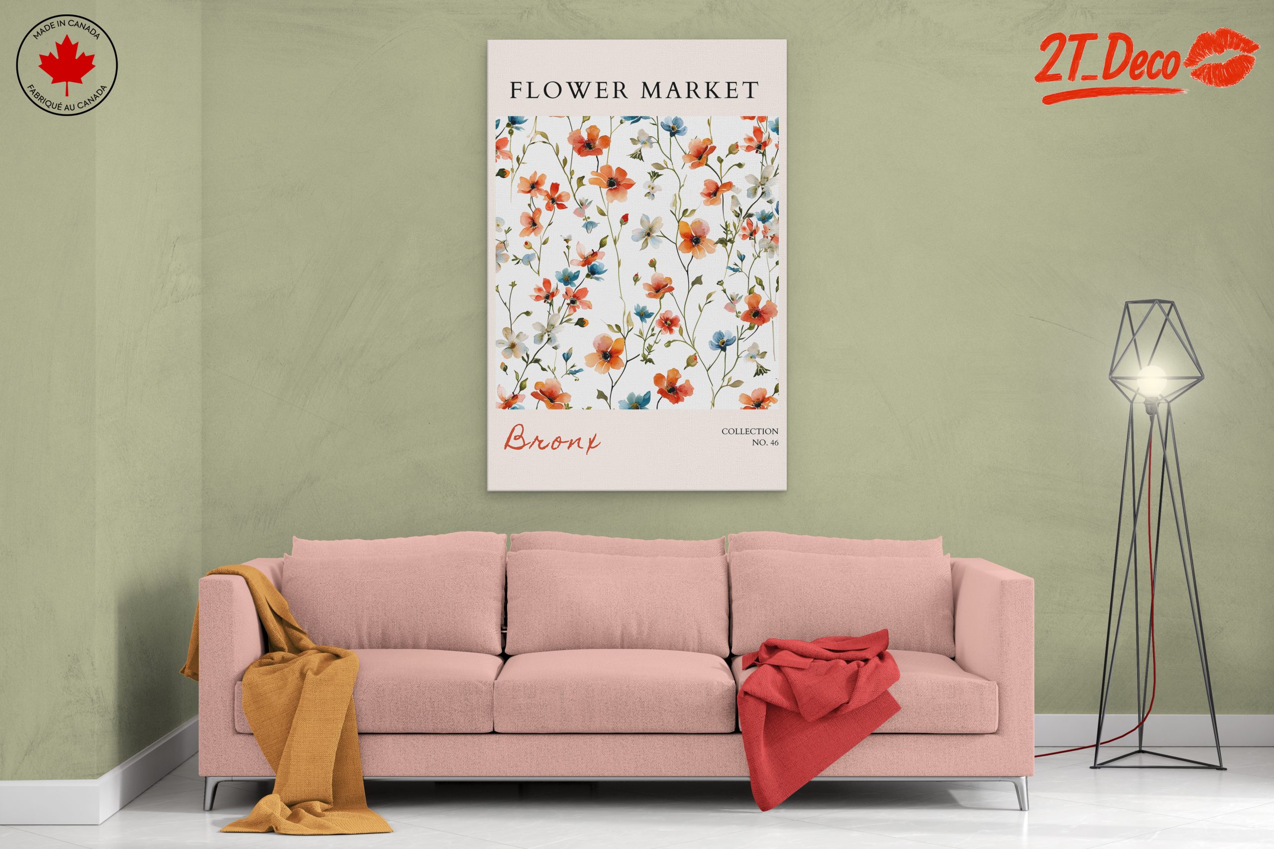 Flower Market Floral Art 5 - Image 2