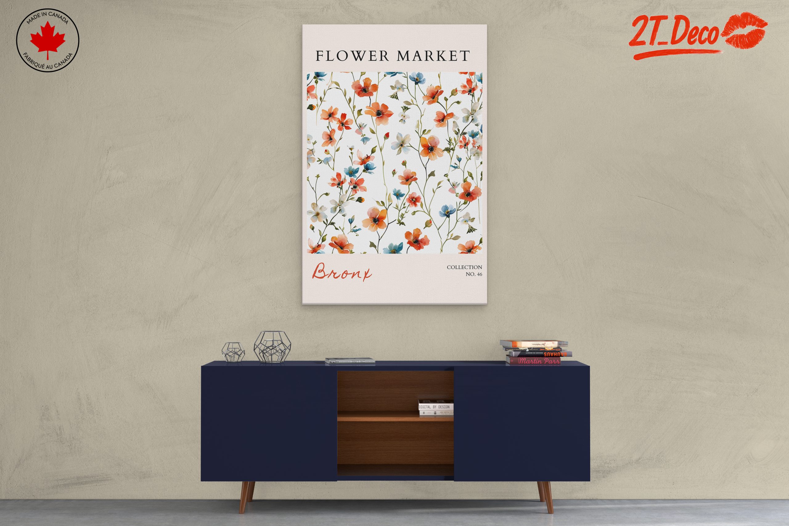 Flower Market Floral Art 5 - Image 3