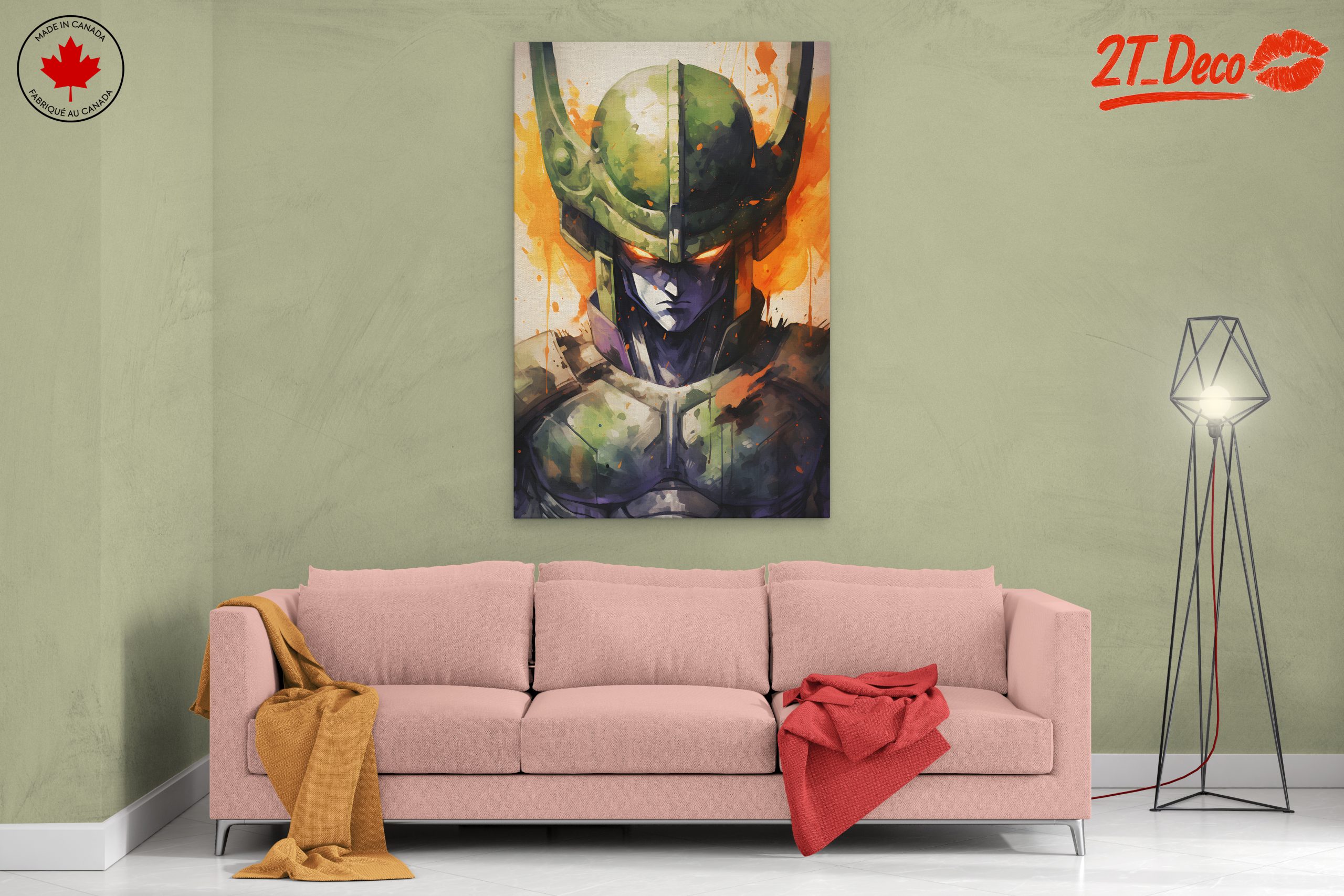 Energetic Character Illustration with Vibrant Colors - Image 2
