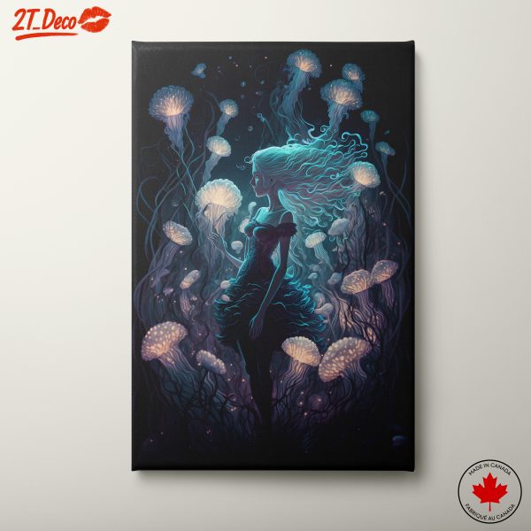 Enchanting Fantasy Character Underwater