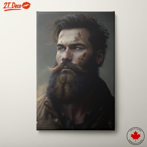Realistic Contemporary Portrait of a Man