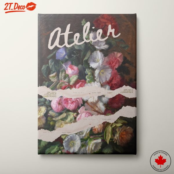 Vibrant Floral Arrangement with Atelier Influence