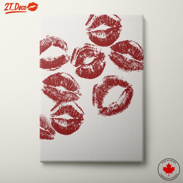 Kiss Marks Contemporary Pop Art