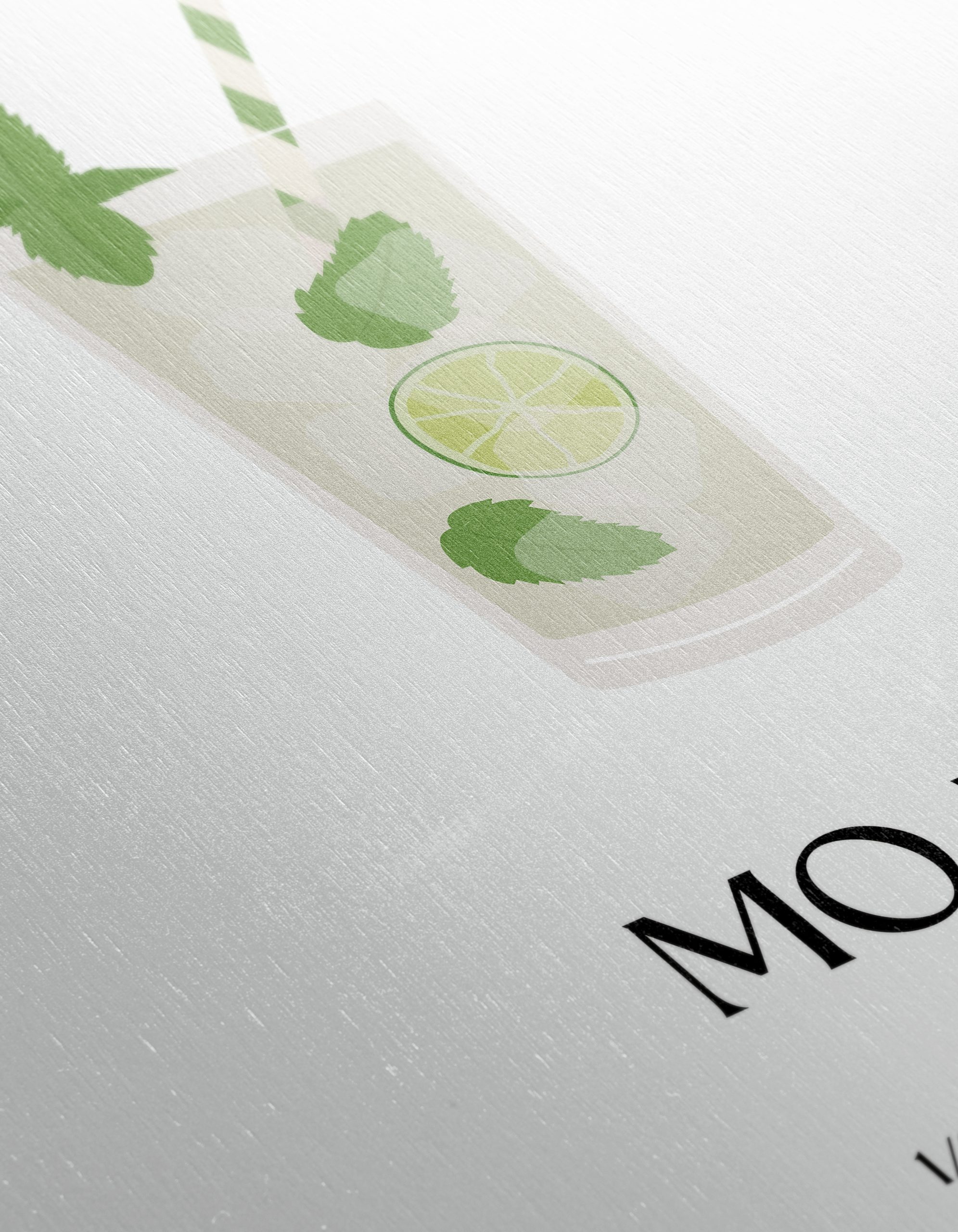 Stylized Mojito Drink Illustration Art - Image 12