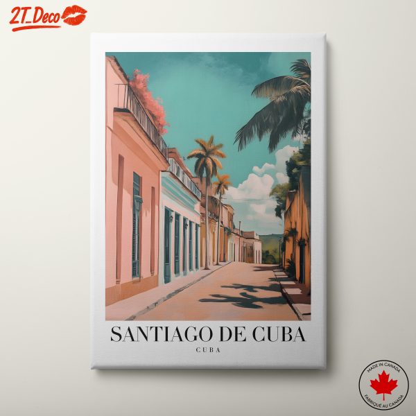 Santiago de Cuba Urban Landscape Art