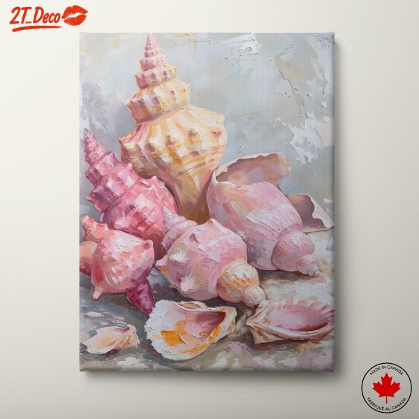 Beautiful Abstract Seashell Marine Art