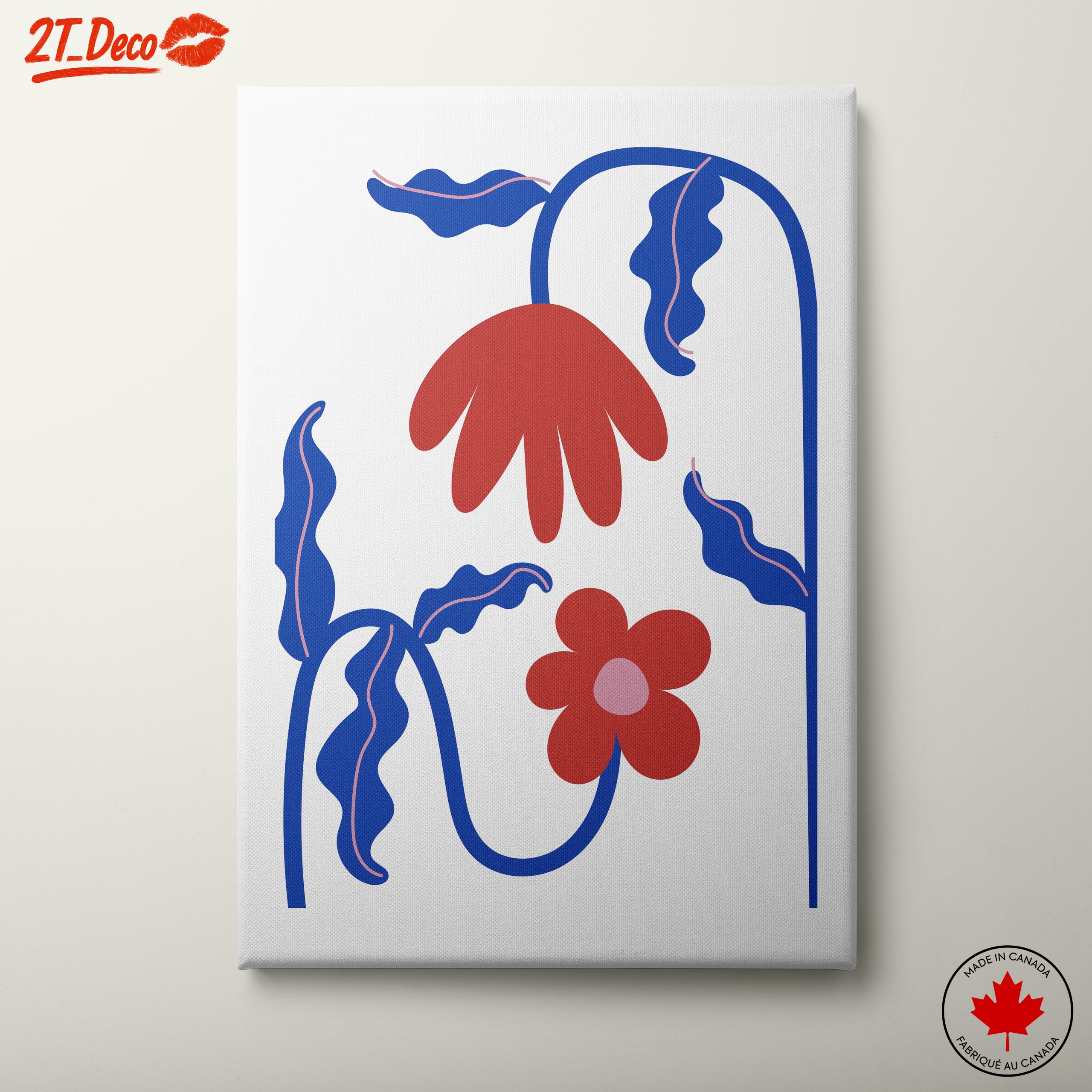Colorful Abstract Botanical Art 3