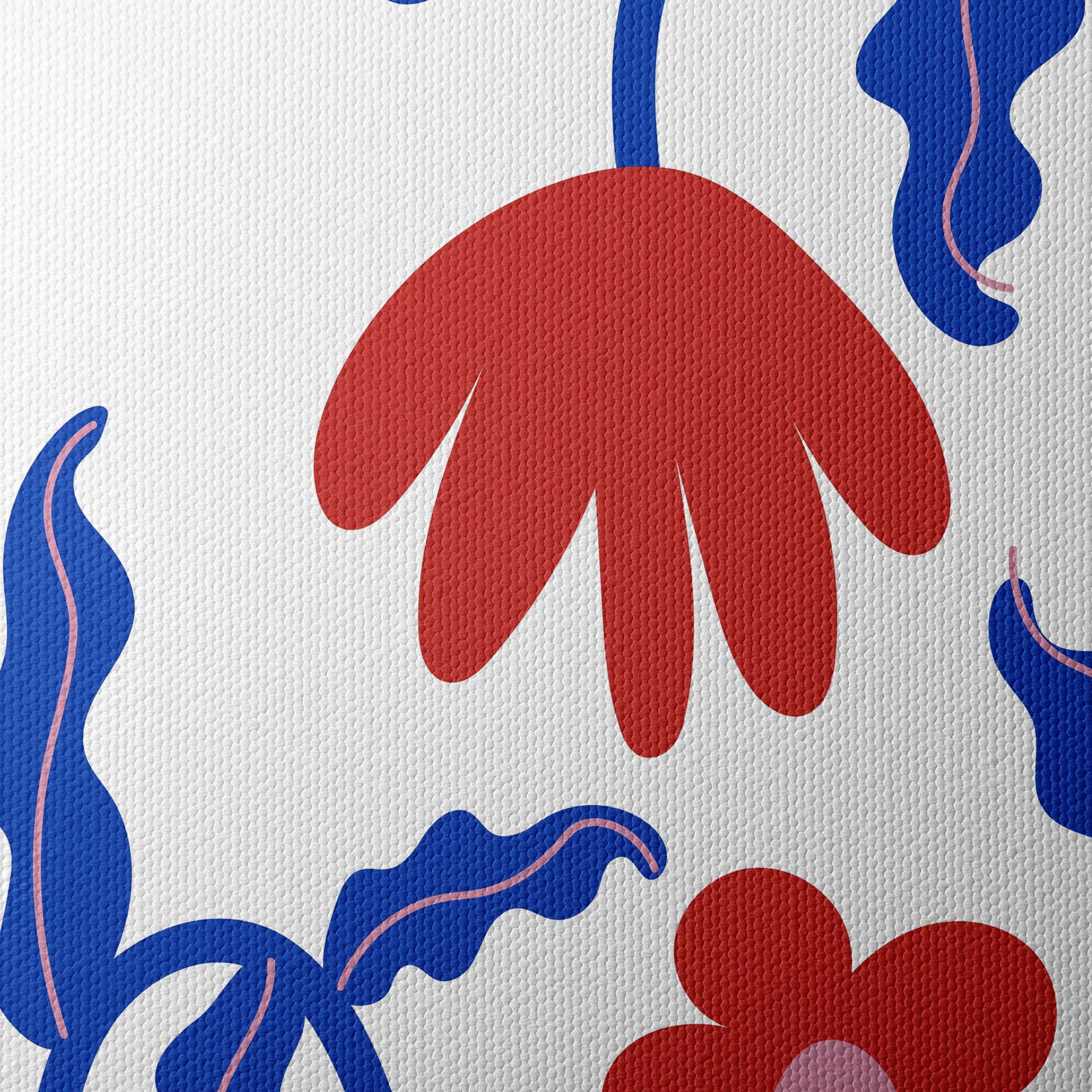 Colorful Abstract Botanical Art 3 - Image 4