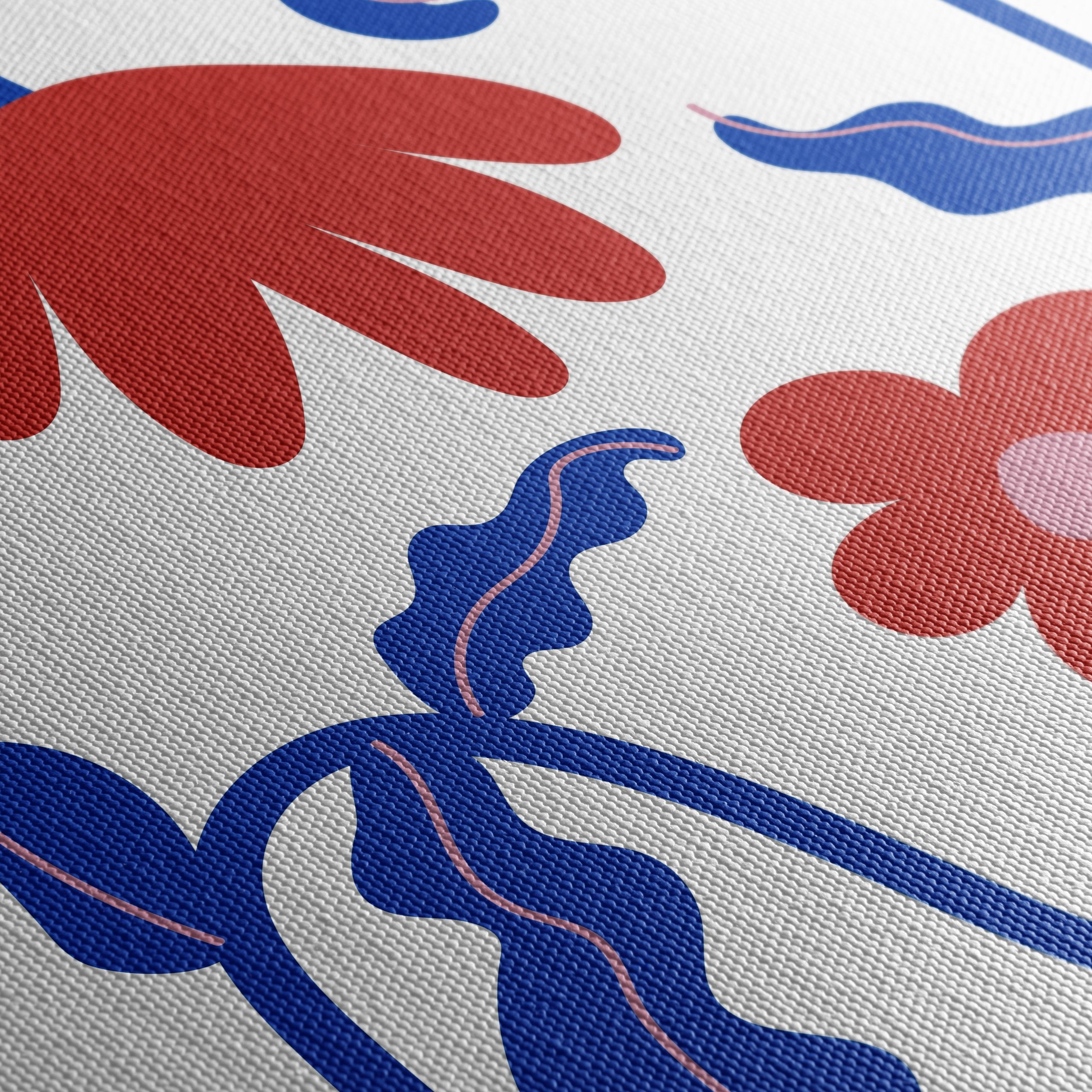 Colorful Abstract Botanical Art 3 - Image 5