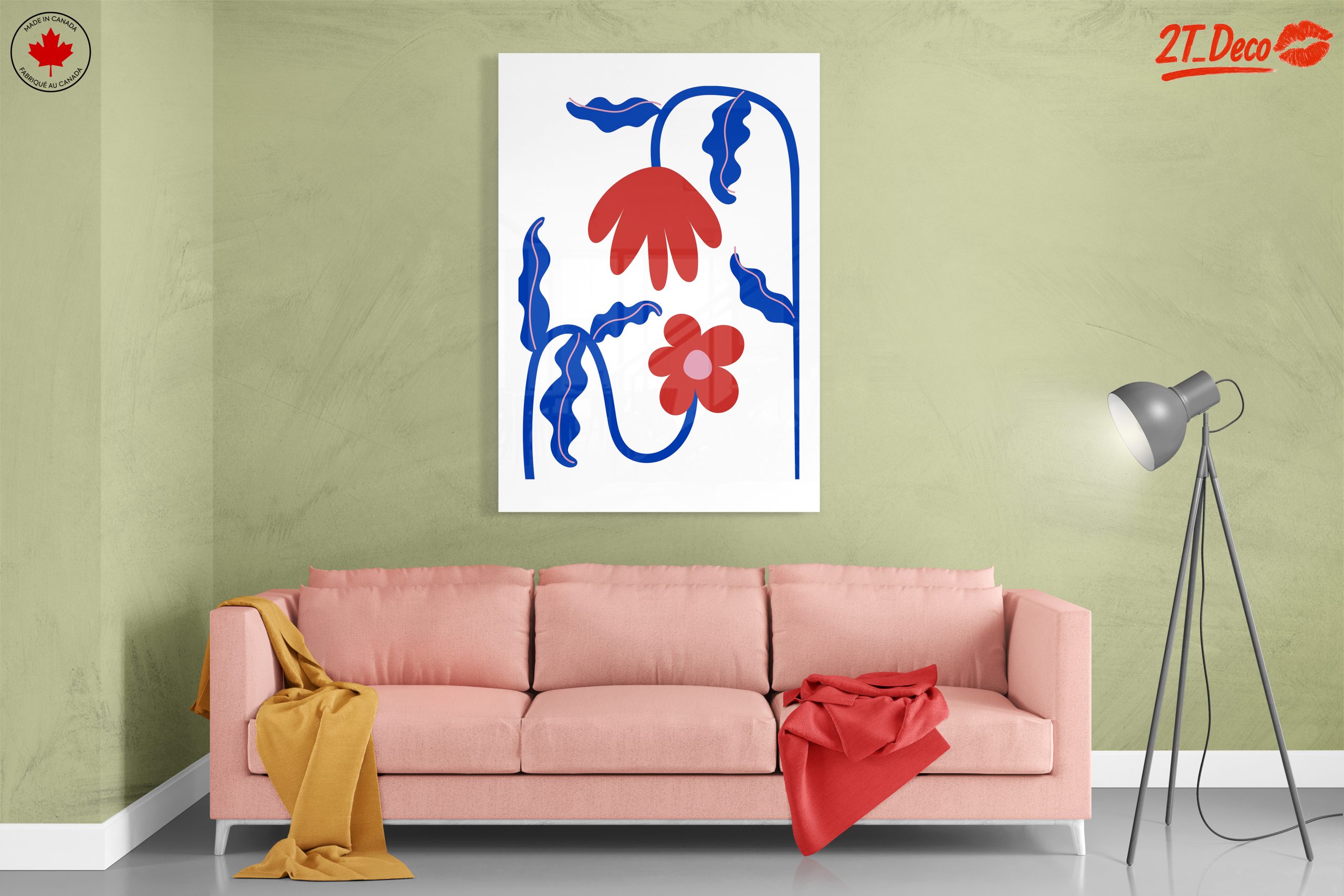 Colorful Abstract Botanical Art 3 - Image 7