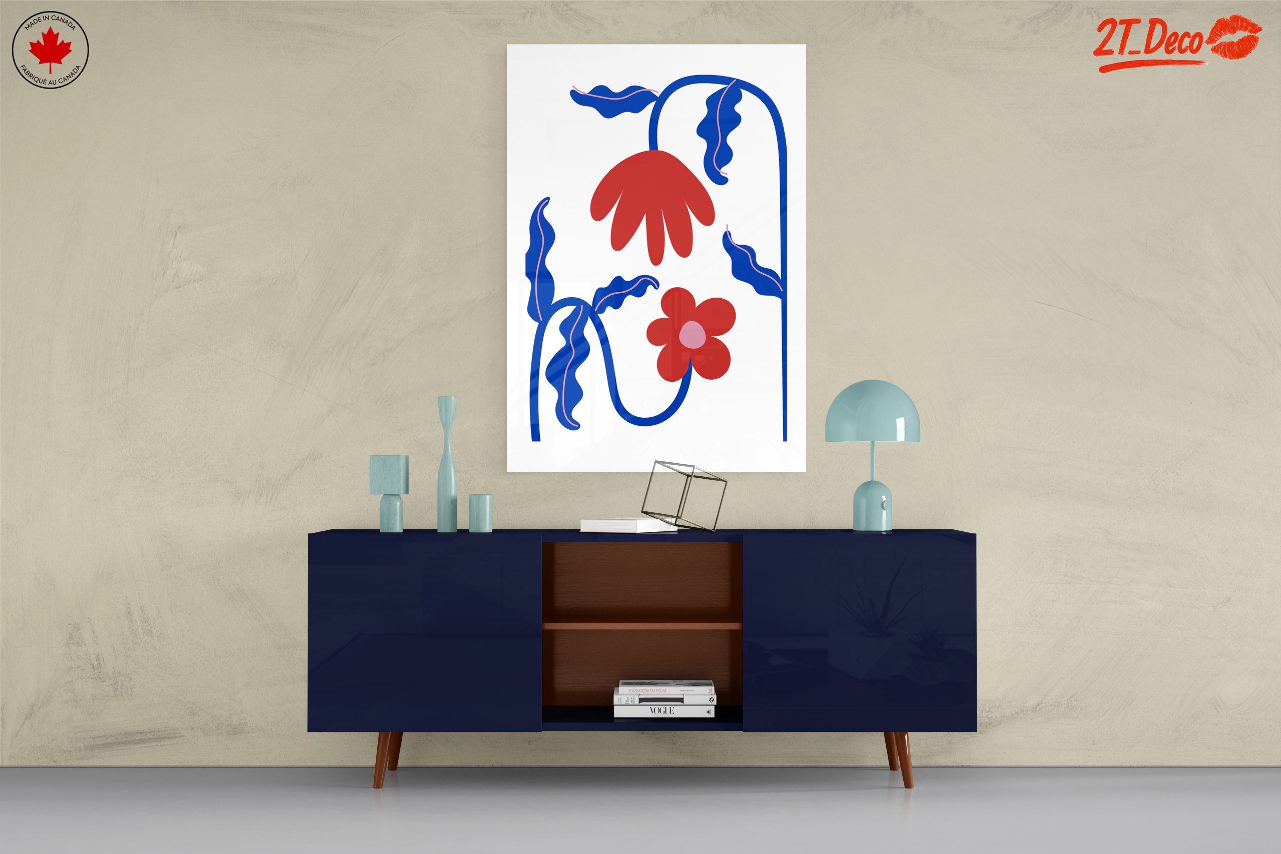 Colorful Abstract Botanical Art 3 - Image 8