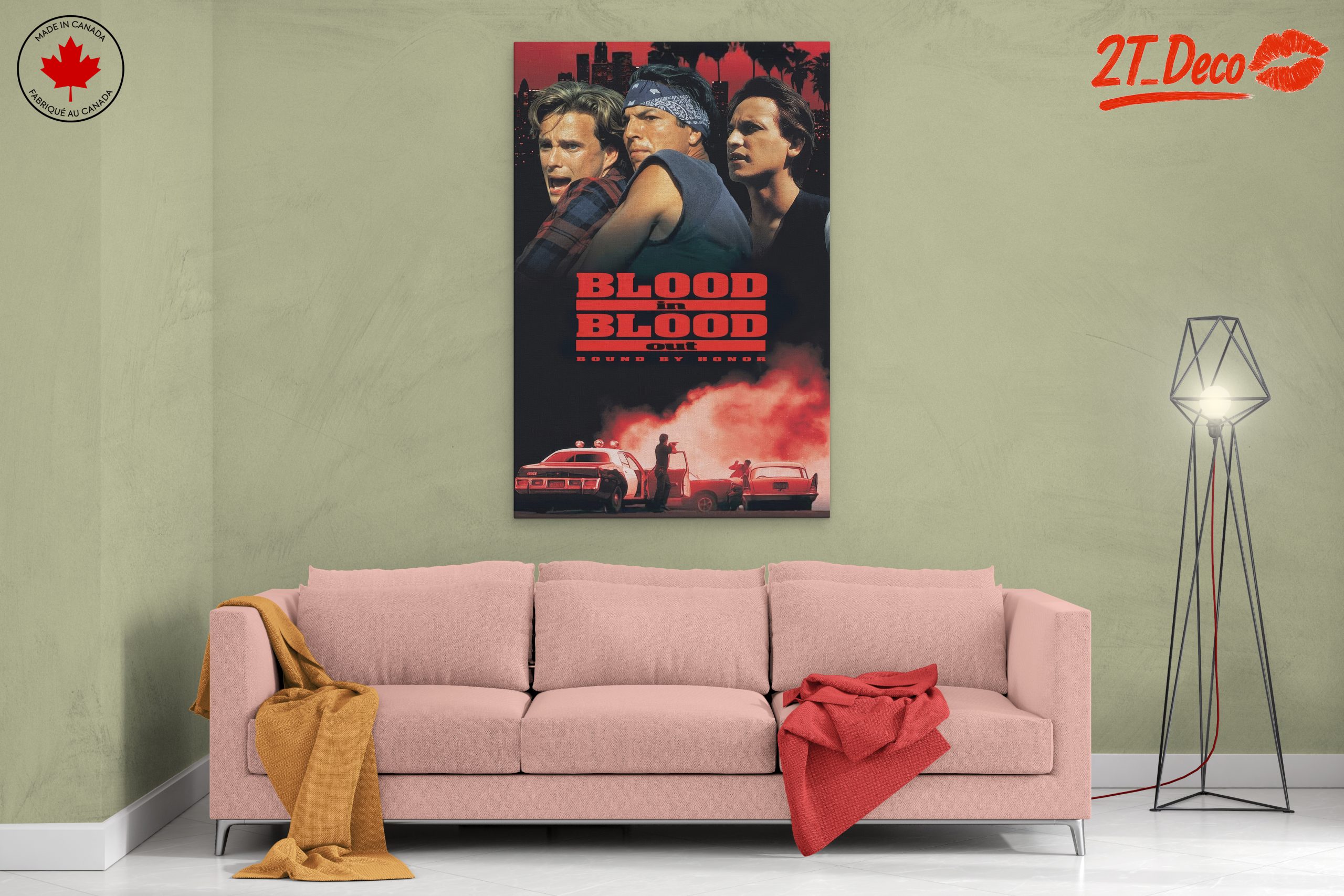 Blood in Blood Out Movie Poster Art - Image 2