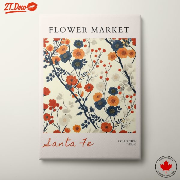 Flower Market Santa Fe Inspired Art