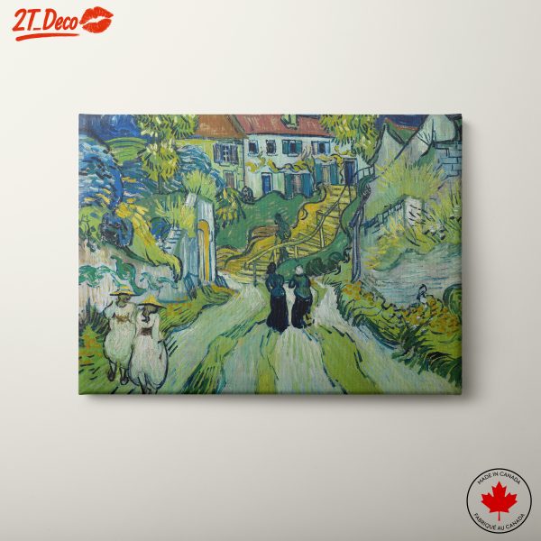 Colorful Abstract Pathway Scene