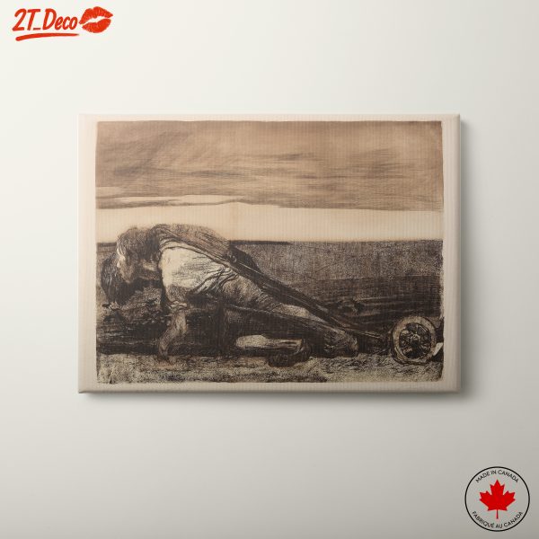 Contemporary Portrait of a Struggling Figure