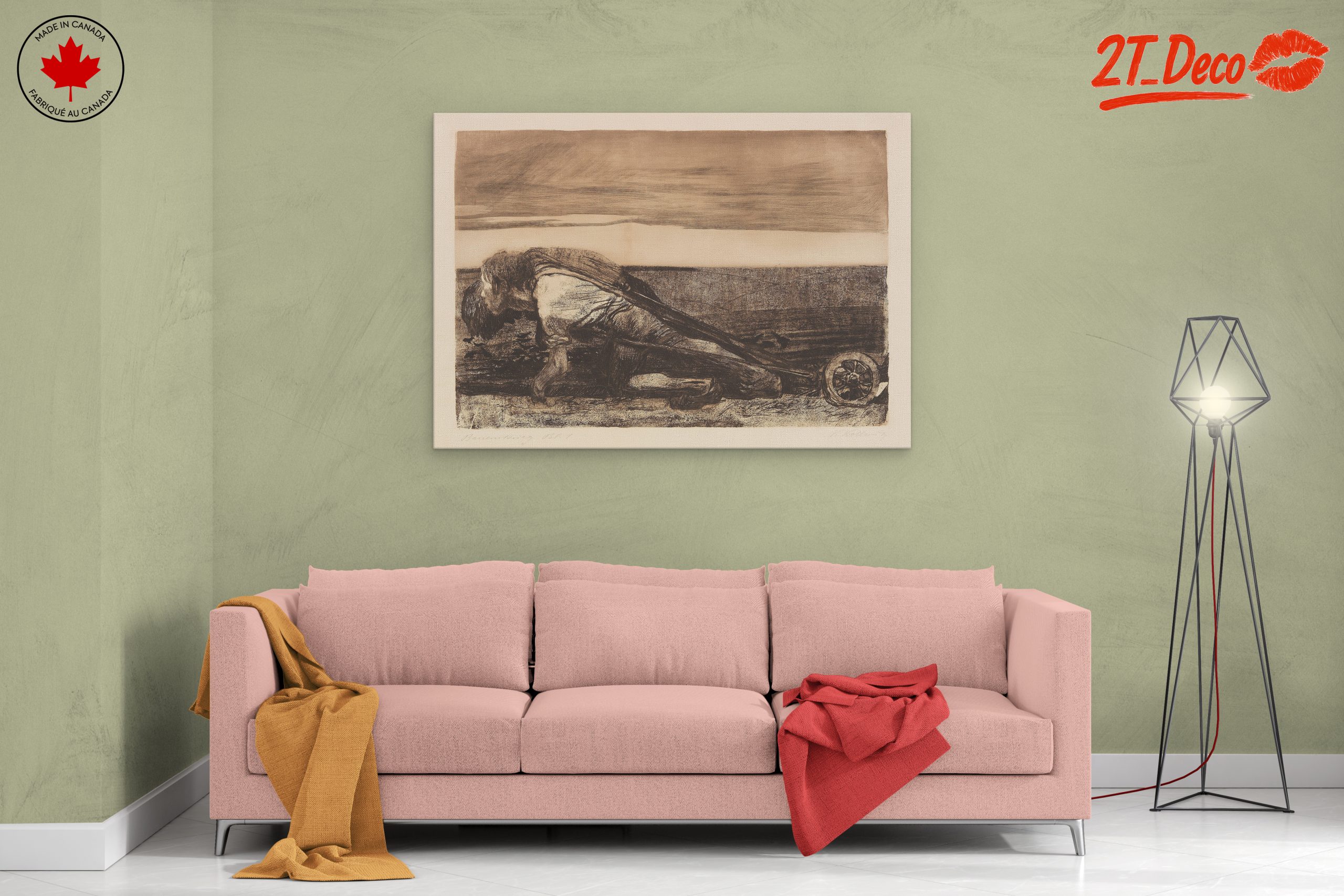 Contemporary Portrait of a Struggling Figure - Image 2