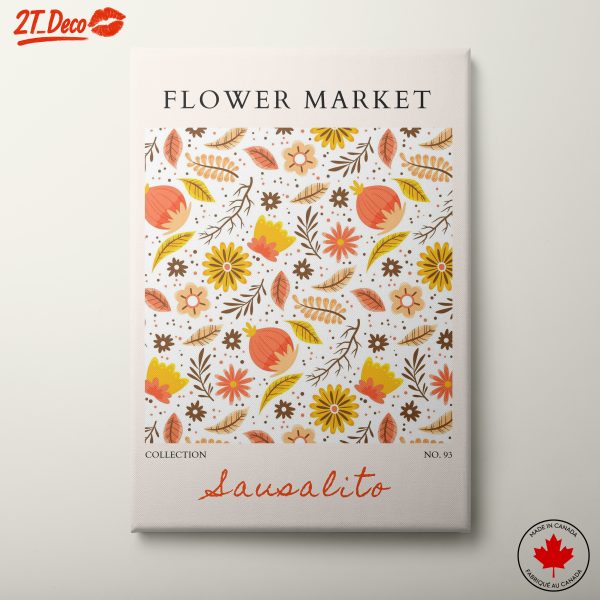 Flower Market Colorful Floral Design