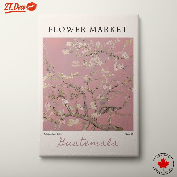 Flower Market Artwork Featuring Blossoms