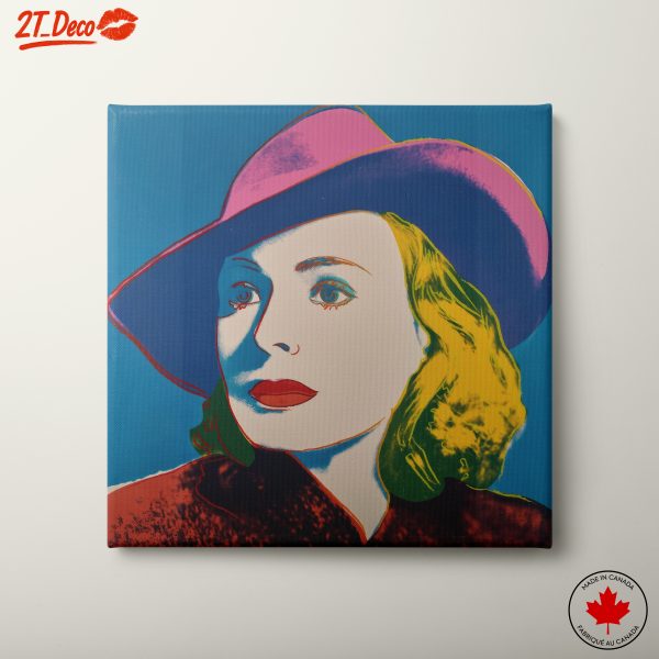 Colorful Contemporary Pop Art Portrait