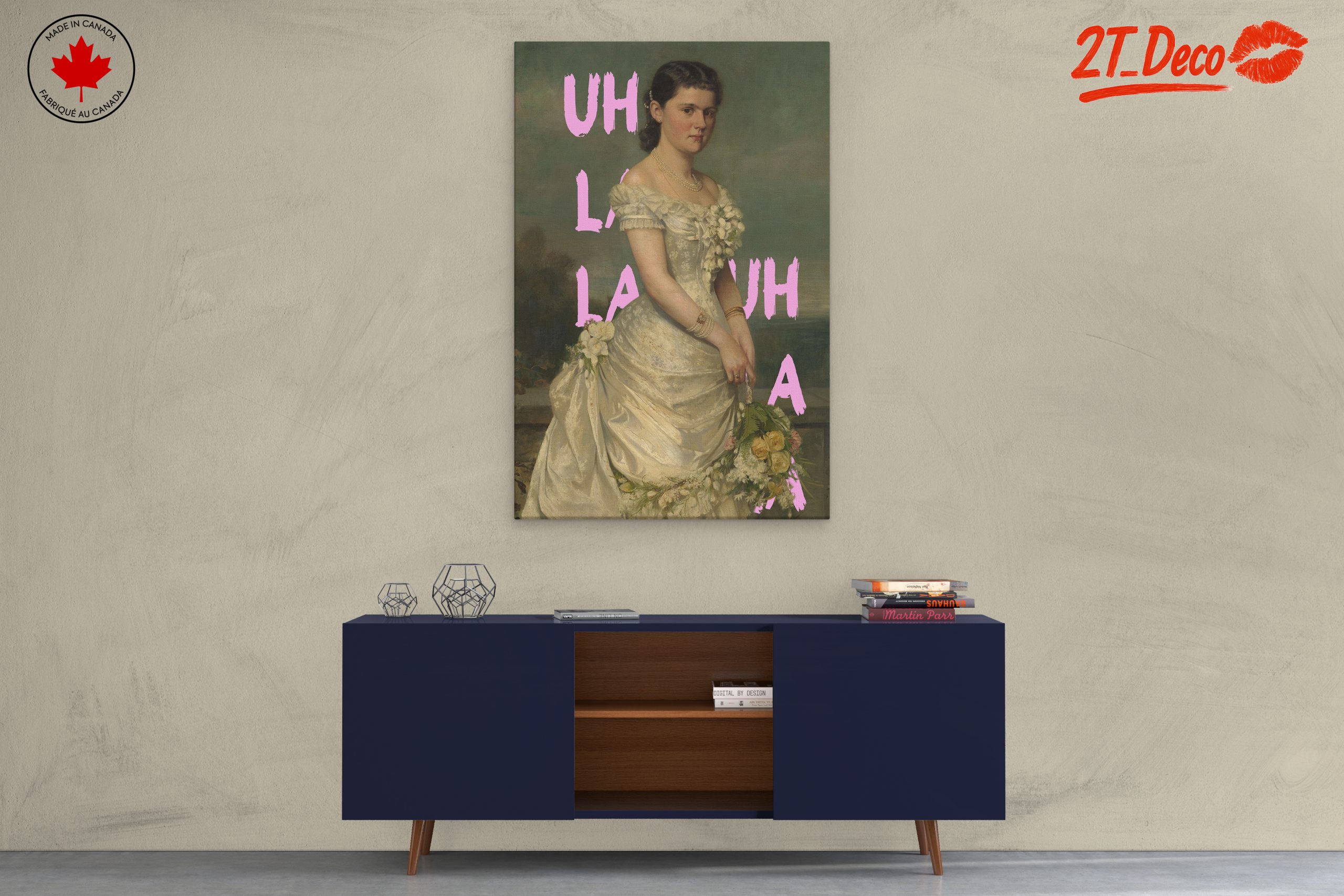 Elegant Portrait of a Lady in White Dress - Image 3