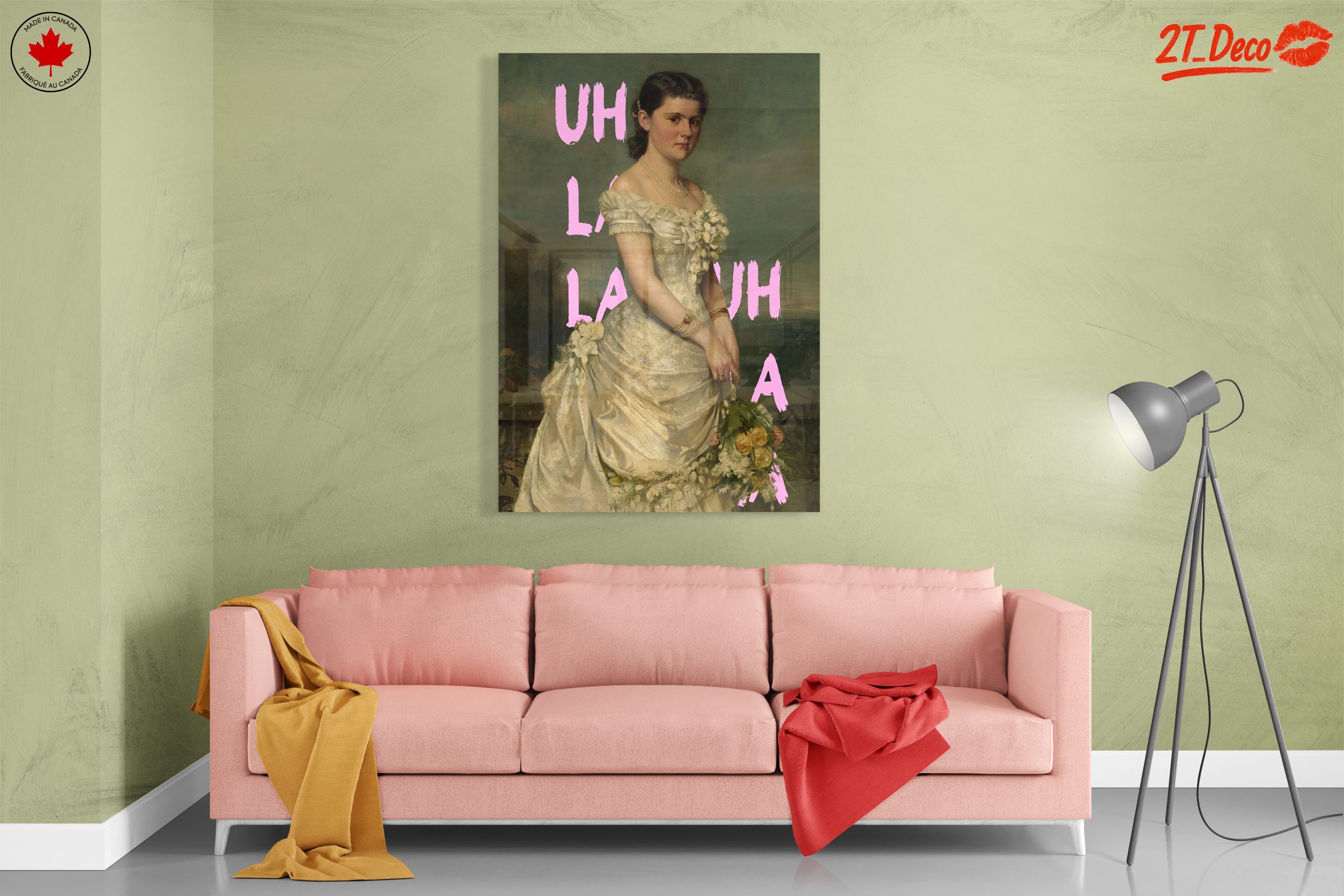 Elegant Portrait of a Lady in White Dress - Image 7