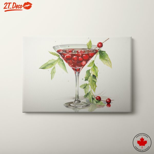 Charming Cocktail Still Life Illustration