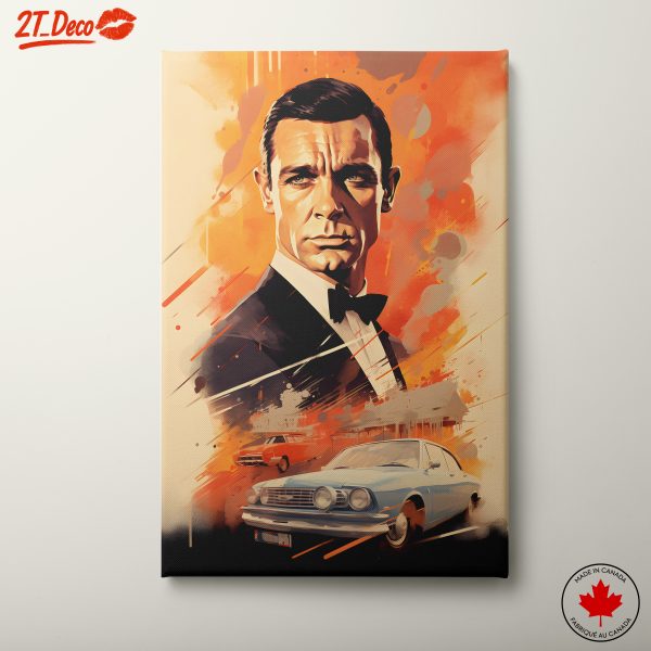 Iconic Character in Vibrant Action Scene