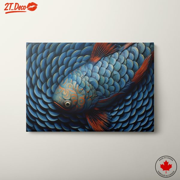 Stylized Fish in Vibrant Colors